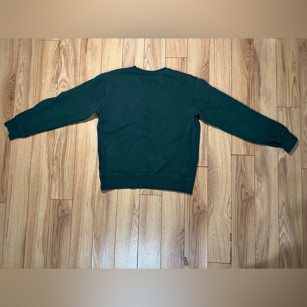COPY - ROOTS - ROOTS ATHLETICS - CREWNECK - SIZE M - GREEN, BLUE & WHITE - Picture 2 of 2